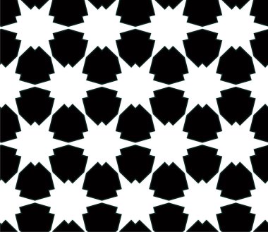 Soyut geometrik süslemesiz desen. tasarım arkaplanı, vektör illüstrasyonu