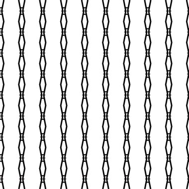 Geometrik soyut dikişsiz desen, vektör illüstrasyonu