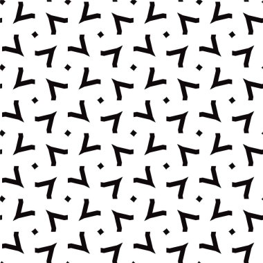 Soyut geometrik süslemesiz desen. tasarım arkaplanı, vektör illüstrasyonu