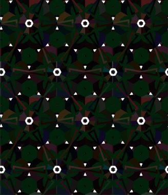 Soyut geometrik süslemesiz desen. tasarım arkaplanı, vektör illüstrasyonu