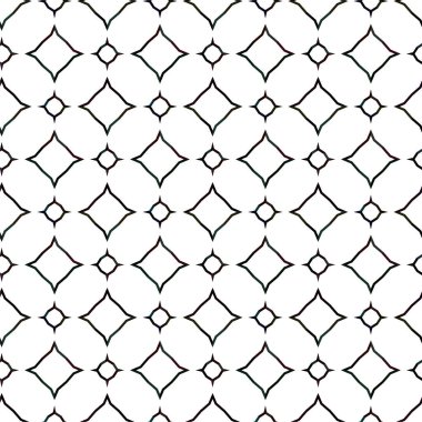 Soyut geometrik süslemesiz desen. tasarım arkaplanı, vektör illüstrasyonu