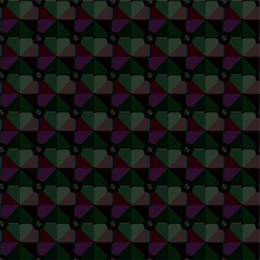 Geometrik soyut dikişsiz desen, vektör illüstrasyonu