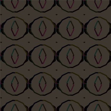 Soyut geometrik süslemesiz desen. tasarım arkaplanı, vektör illüstrasyonu 