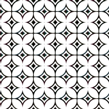 Soyut geometrik süslemesiz desen. tasarım arkaplanı, vektör illüstrasyonu