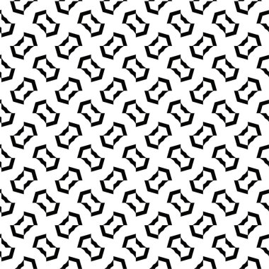 Soyut geometrik süslemesiz desen. tasarım arkaplanı, vektör illüstrasyonu