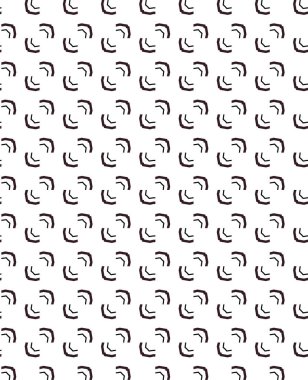 Soyut geometrik süslemesiz desen. tasarım arkaplanı, vektör illüstrasyonu