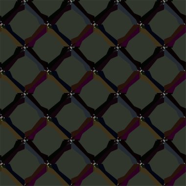 Soyut geometrik süslemesiz desen. tasarım arkaplanı, vektör illüstrasyonu