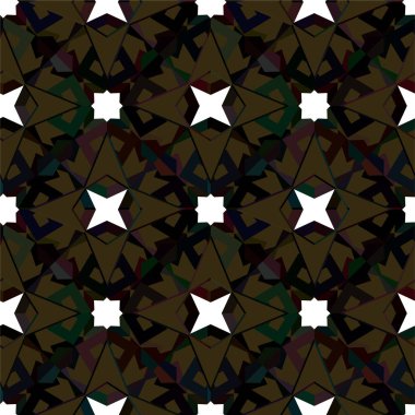 Soyut geometrik süslemesiz desen. tasarım arkaplanı, vektör illüstrasyonu