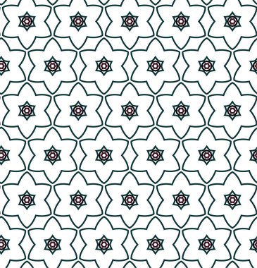 Soyut geometrik süslemesiz desen. tasarım arkaplanı, vektör illüstrasyonu