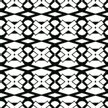 Soyut geometrik süslemesiz desen. tasarım arkaplanı, vektör illüstrasyonu