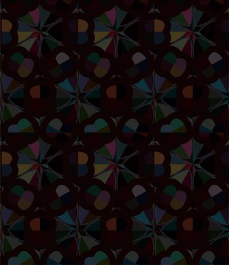 Soyut geometrik süslemesiz desen. tasarım arkaplanı, vektör illüstrasyonu