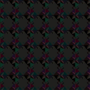 Soyut geometrik süslemesiz desen. tasarım arkaplanı, vektör illüstrasyonu