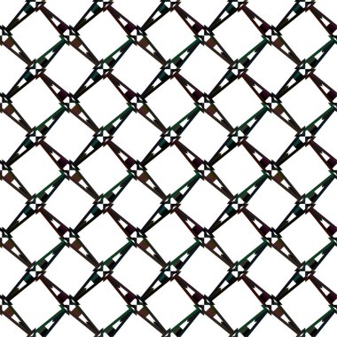 Soyut geometrik süslemesiz desen. tasarım arkaplanı, vektör illüstrasyonu