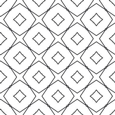 Soyut geometrik süslemesiz desen. tasarım arkaplanı, vektör illüstrasyonu