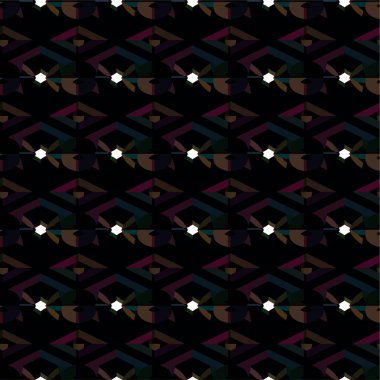 Soyut geometrik süslemesiz desen. tasarım arkaplanı, vektör illüstrasyonu