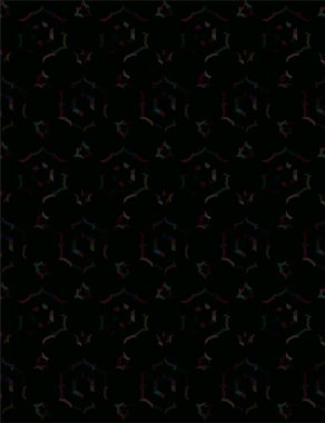 Soyut geometrik süslemesiz desen. tasarım arkaplanı, vektör illüstrasyonu