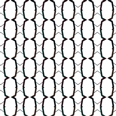 Soyut geometrik süslemesiz desen. tasarım arkaplanı, vektör illüstrasyonu