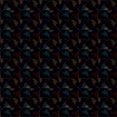 Soyut geometrik süslemesiz desen. tasarım arkaplanı, vektör illüstrasyonu