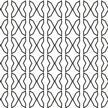 Soyut geometrik süslemesiz desen. tasarım arkaplanı, vektör illüstrasyonu