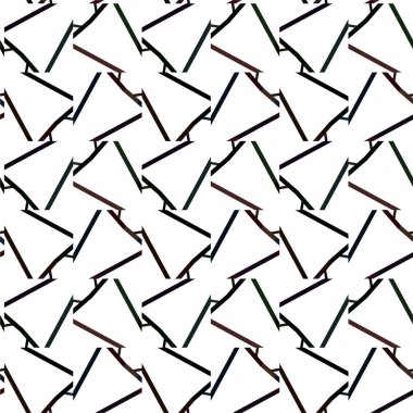 Soyut geometrik süslemesiz desen. tasarım arkaplanı, vektör illüstrasyonu