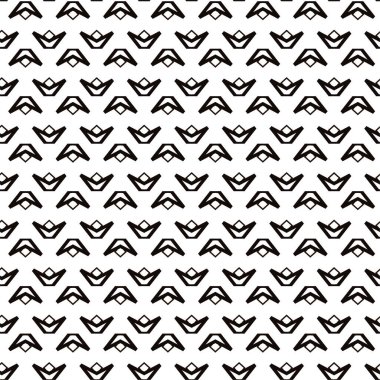 Soyut geometrik süslemesiz desen. tasarım arkaplanı, vektör illüstrasyonu