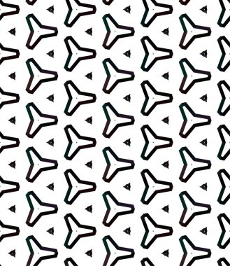 Soyut geometrik süslemesiz desen. tasarım arkaplanı, vektör illüstrasyonu