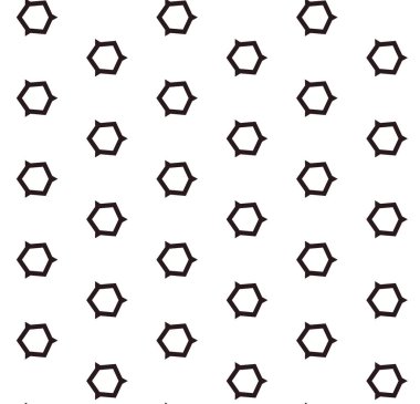 Soyut geometrik süslemesiz desen. tasarım arkaplanı, vektör illüstrasyonu
