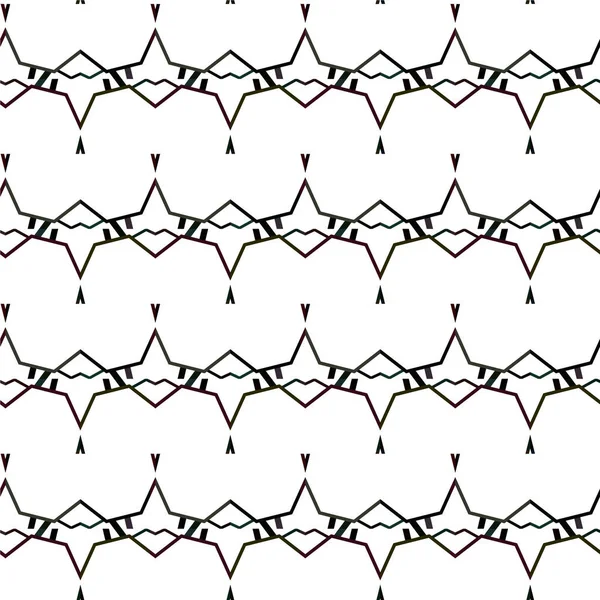 Абстрактный Геометрический Орнаментальный Бесшовный Рисунок Фон Проектирования Векторная Иллюстрация — стоковый вектор