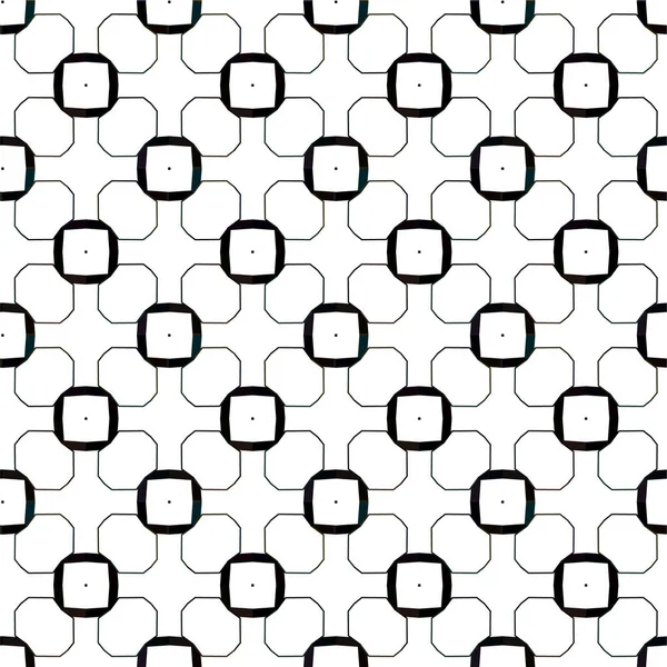 Abstract Geometric Ornamental Seamless Pattern Design Background Vector Illustration — Stock Vector