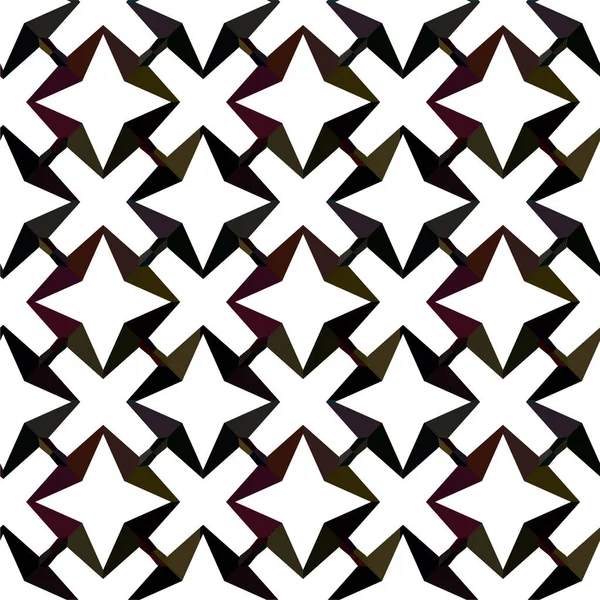 抽象的几何装饰无缝图案 设计背景 矢量图解 — 图库矢量图片