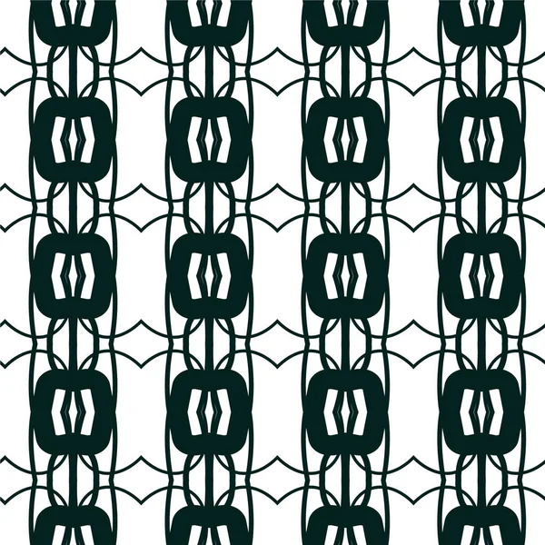 Motif Ornemental Géométrique Abstrait Sans Couture Fond Design Illustration Vectorielle — Image vectorielle