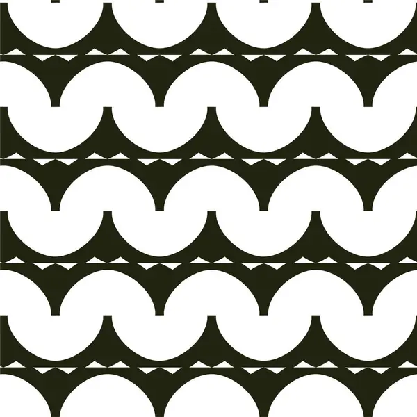 Abstrakte Geometrische Ornamentale Nahtlose Muster Design Hintergrund Vektorillustration — Stockvektor