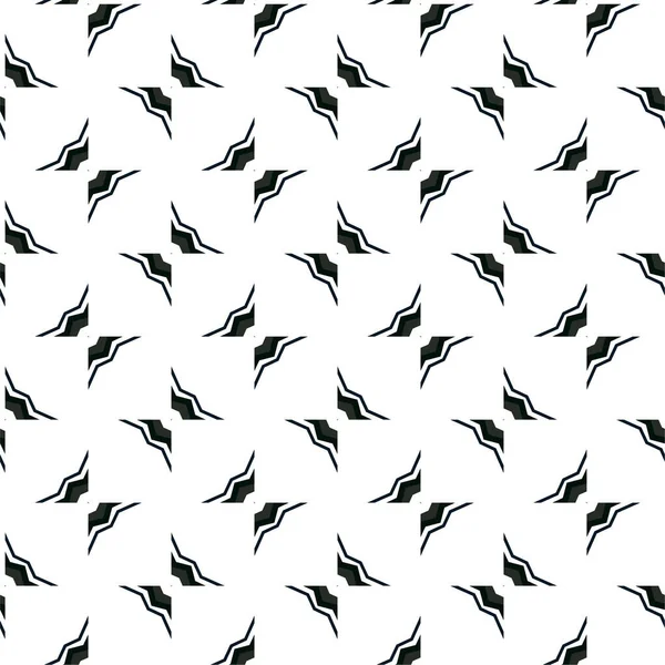 Motif Ornemental Géométrique Abstrait Sans Couture Fond Design Illustration Vectorielle — Image vectorielle