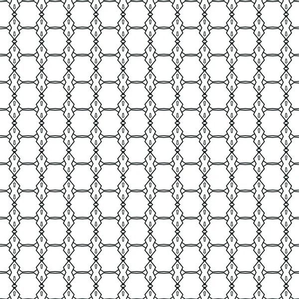 Motif Ornemental Géométrique Abstrait Sans Couture Fond Design Illustration Vectorielle — Image vectorielle