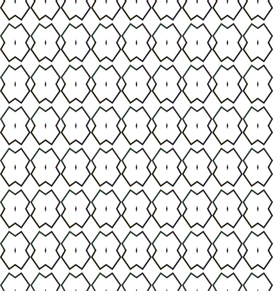 Abstrakte Geometrische Ornamentale Nahtlose Muster Design Hintergrund Vektorillustration — Stockvektor