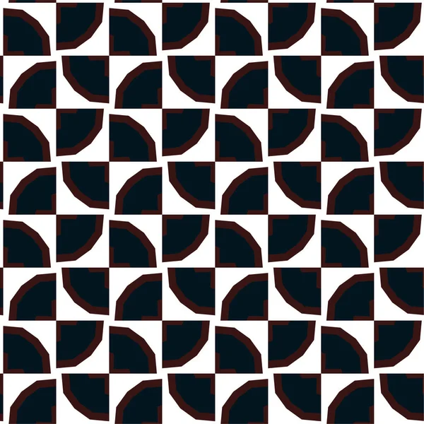 Motif Ornemental Géométrique Abstrait Sans Couture Fond Design Illustration Vectorielle — Image vectorielle