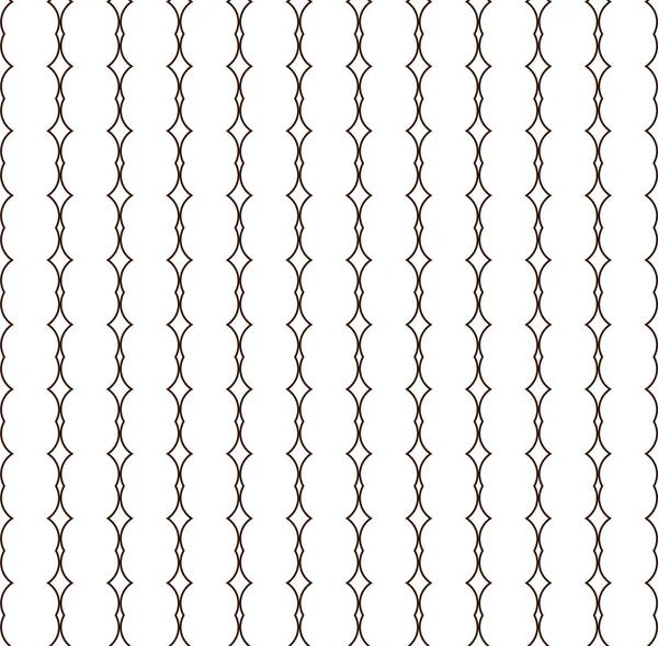 Resumo Padrão Ornamental Sem Costura Geométrica Fundo Projeto Ilustração Vetorial — Vetor de Stock