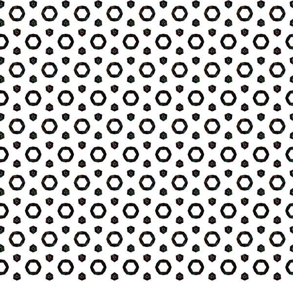 Motif Ornemental Géométrique Abstrait Sans Couture Fond Design Illustration Vectorielle — Image vectorielle