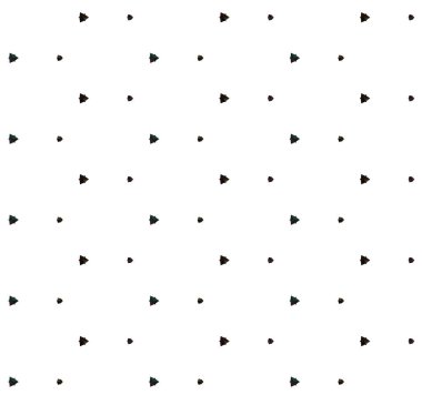 Soyut geometrik süslemesiz desen. tasarım arkaplanı, vektör illüstrasyonu