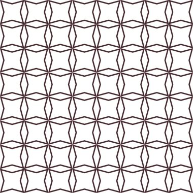 Soyut geometrik süslemesiz desen. tasarım arkaplanı, vektör illüstrasyonu