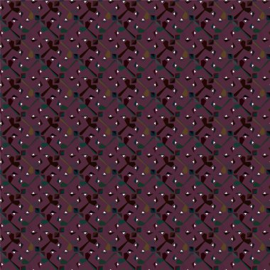 Soyut geometrik süslemesiz desen. tasarım arkaplanı, vektör illüstrasyonu