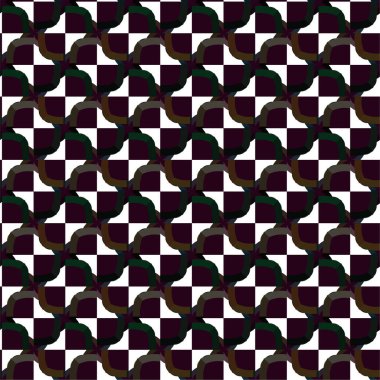 Soyut geometrik süslemesiz desen. tasarım arkaplanı, vektör illüstrasyonu