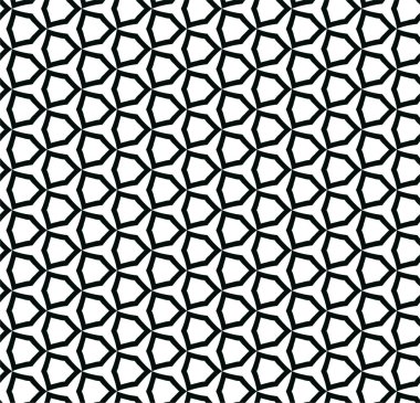 Soyut geometrik süslemesiz desen. tasarım arkaplanı, vektör illüstrasyonu