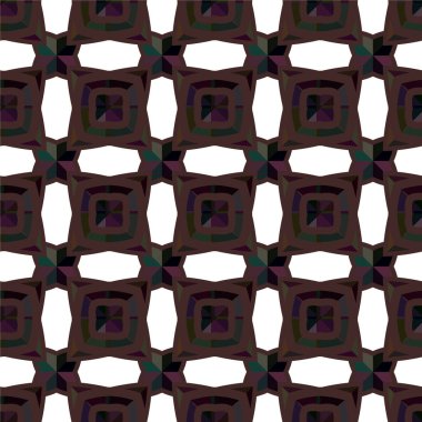 Soyut geometrik süslemesiz desen. tasarım arkaplanı, vektör illüstrasyonu