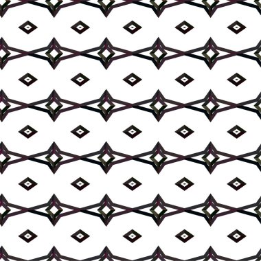 Soyut geometrik süslemesiz desen. tasarım arkaplanı, vektör illüstrasyonu