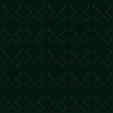 Soyut geometrik süslemesiz desen. tasarım arkaplanı, vektör illüstrasyonu