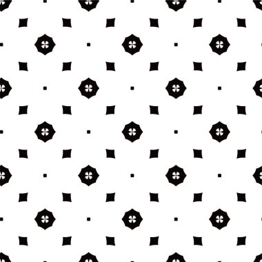 Geometrik süslemeli vektör deseni. Kusursuz tasarım dokusu 