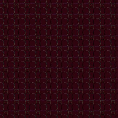 Geometrik süslemeli vektör deseni. Kusursuz tasarım dokusu 