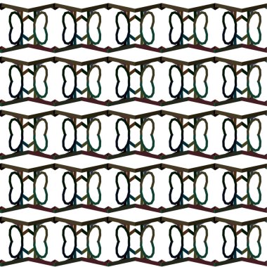 Soyut geometrik süslemesiz desen. tasarım arkaplanı, vektör illüstrasyonu