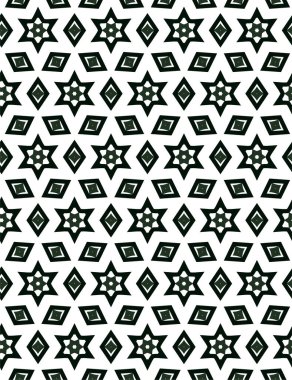 Soyut geometrik süslemesiz desen. tasarım arkaplanı, vektör illüstrasyonu